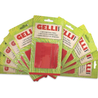 Gelli Arts Mini Printing Tools - Class Pack