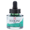 Ecoline Liquid Watercolor with Dropper - Deep Green, jar
