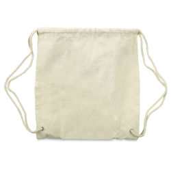 Drawstring Backpack, Natural, 14-1/2" × 13-1/2"