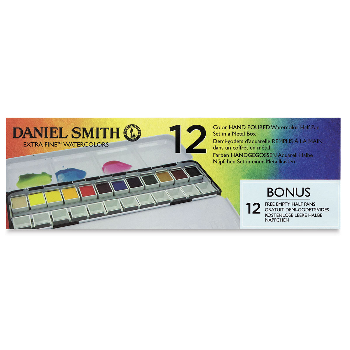 Sketcher 1/2 Pan Daniel Smith Watercolor Set (6 colors)