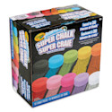 Crayola Washable Sidewalk Super Chalk - Puck Chalk, Assorted Colors, Set of 10