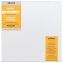 Blick Premier Stretched Cotton Canvas - Gallery Profile, Back-Stapled, 18" x  18"