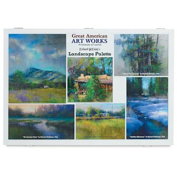 Open in modal - Great American Art Works Pastel Set - Richard McKinley Landscape, Set of 78