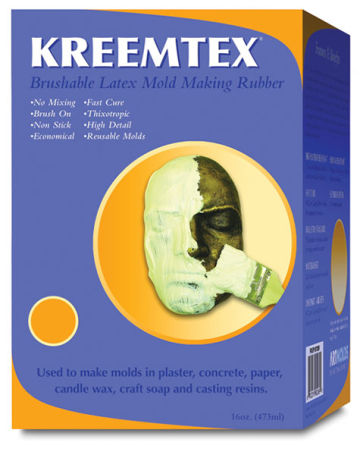 ArtMolds KreemTex Latex - Slightly angled view of package
