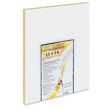 Open in modal - American Easel WaterMedia Panel - 11" x 14", Traditional Profile 7/8"