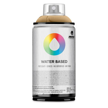 MTN Water Based Spray Paint - Gold, 300 ml Can
