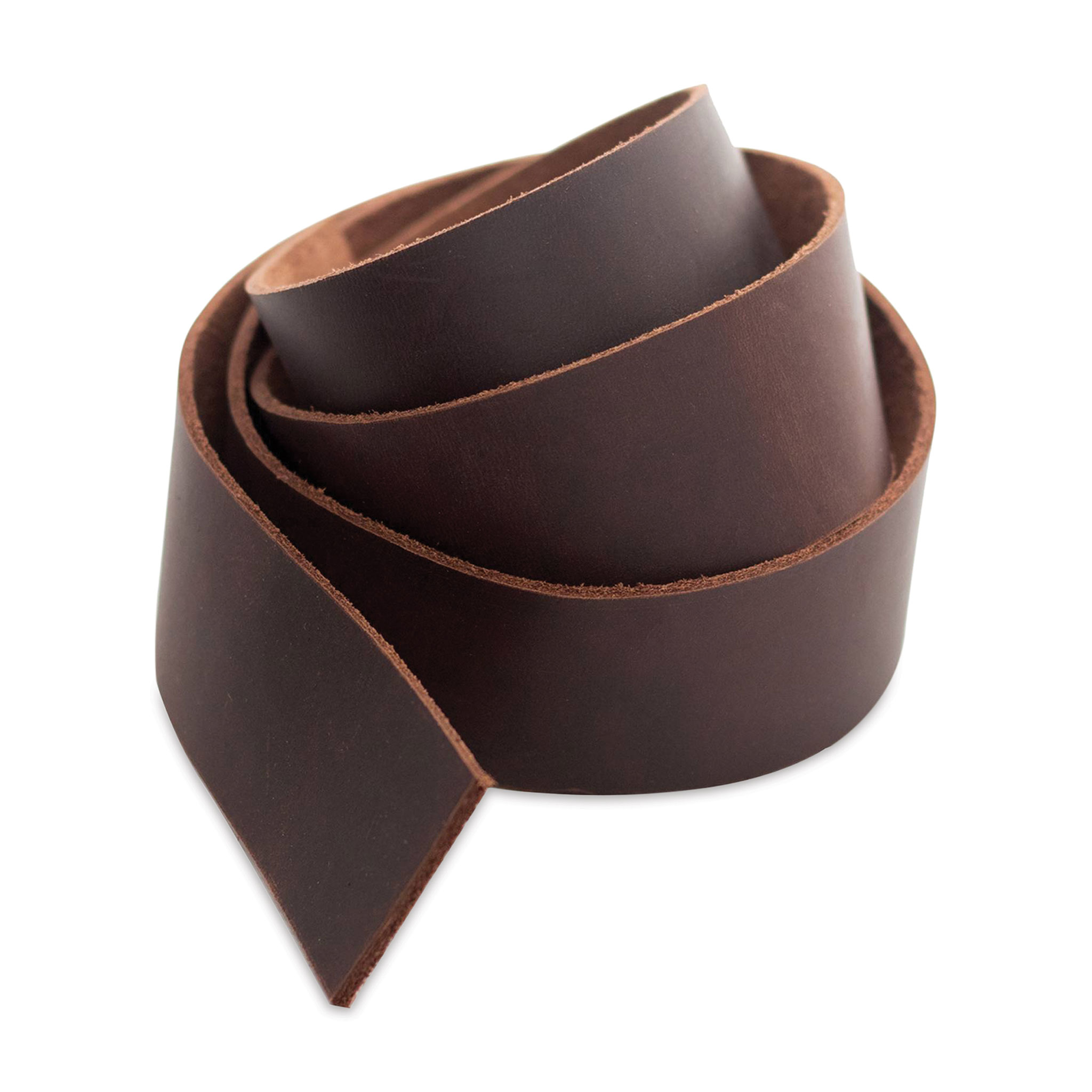 Realeather Leather Strip - Dark Acorn, 3/4 x 48