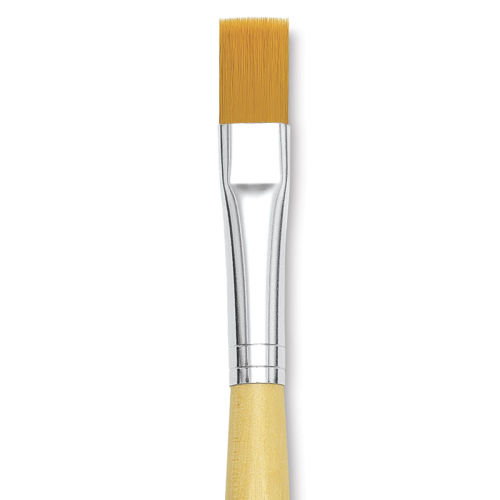Da Vinci Junior Synthetic Bristle Brushes and Set - Flat, Size 8