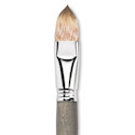 Escoda Modernista Tadami Synthetic Mongoose Brush - Filbert, Long Handle, Size 24