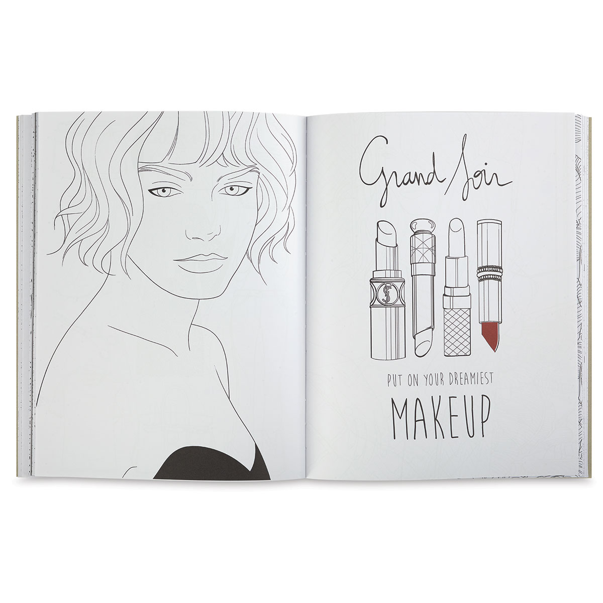 Mode Parisienne: A Fashion Coloring Book