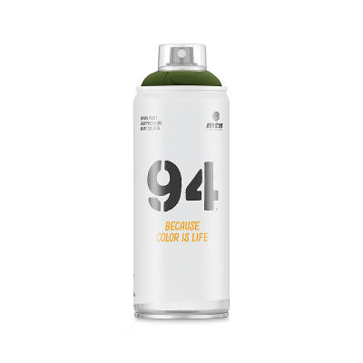 MTN 94 Spray Paint - Borneo Green, 400 ml (front of can)