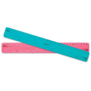 Maped USA Twist n Flex Plastic Rulers 12 Assorted Colors Pack Of 20 -  Office Depot