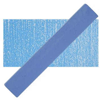 Open in modal - Holbein Artists' Soft Pastel - Cobalt Blue 3 pastel and swatch