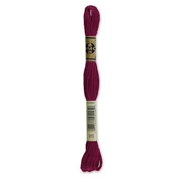 Open in modal - DMC Cotton Embroidery Floss - Dark Plum, 8-3/4 yards (Front of label)