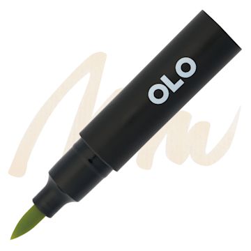 Open in modal - Olo Brush-Tip Half Marker - YG8.2, Sea Foam - Marker and Swatch