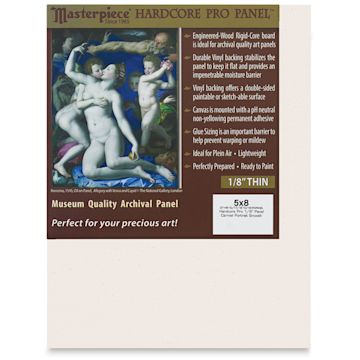 Open in modal - Masterpiece Carmel Hardcore Pro Canvas Panel - 5" x 8"