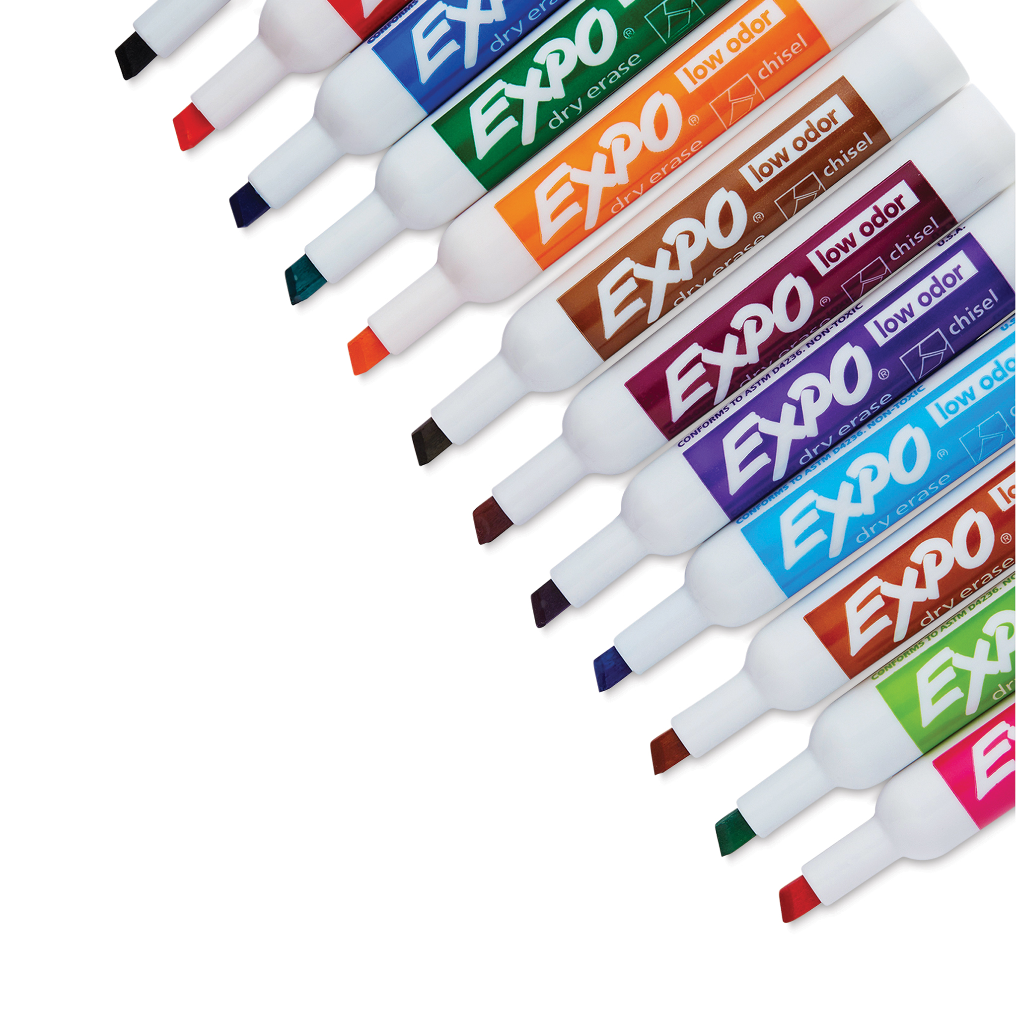 Expo Ultra-Fine Tip Dry Erase Markers - Set of 4, Black, BLICK Art  Materials