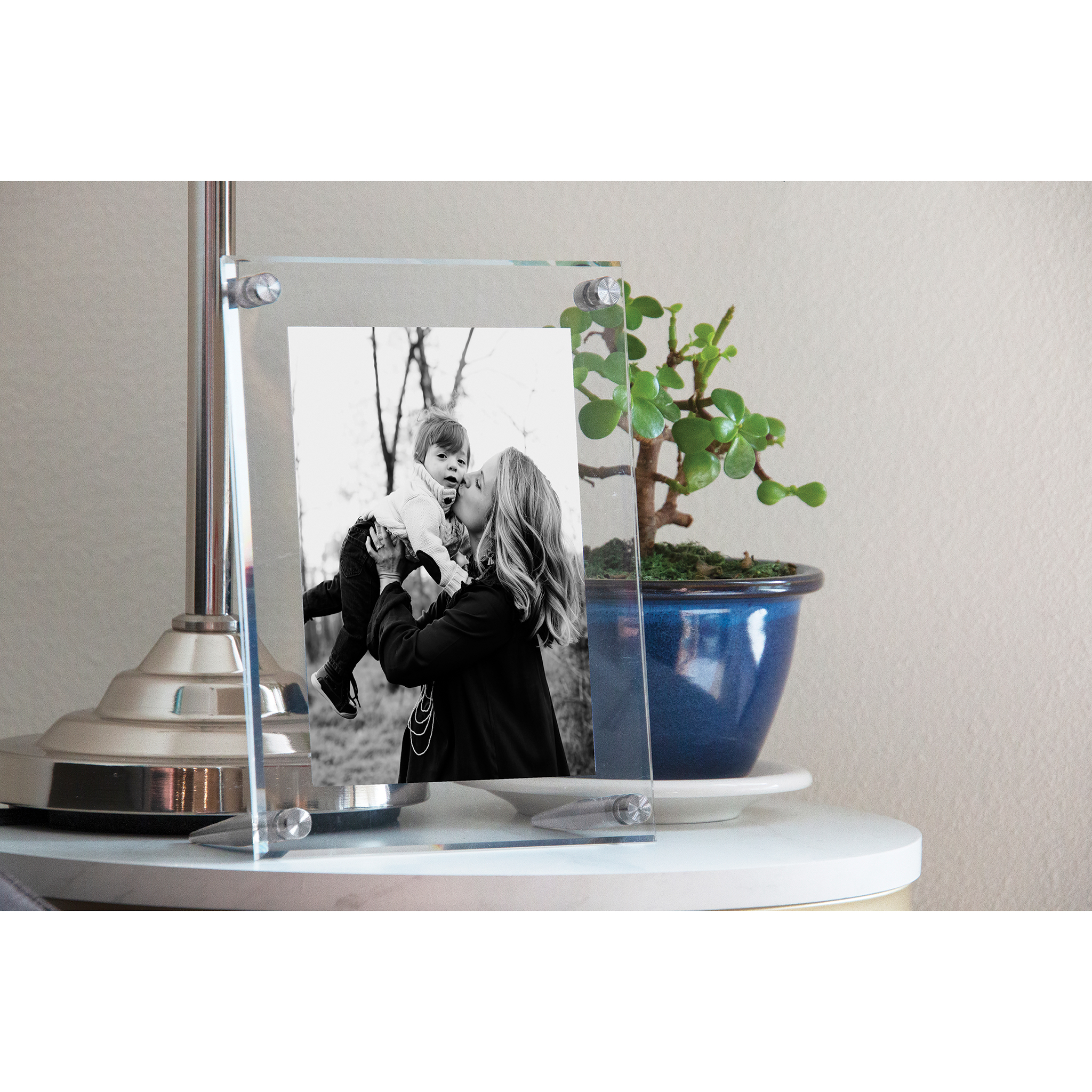 Wedding Acrylic Tabletop Float Frame – Wexel Art