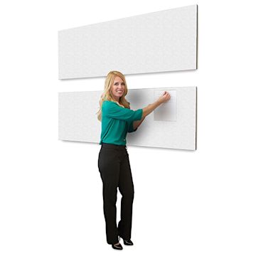 Open in modal - Screenflex Acoustical Panel - 82" x 22", White