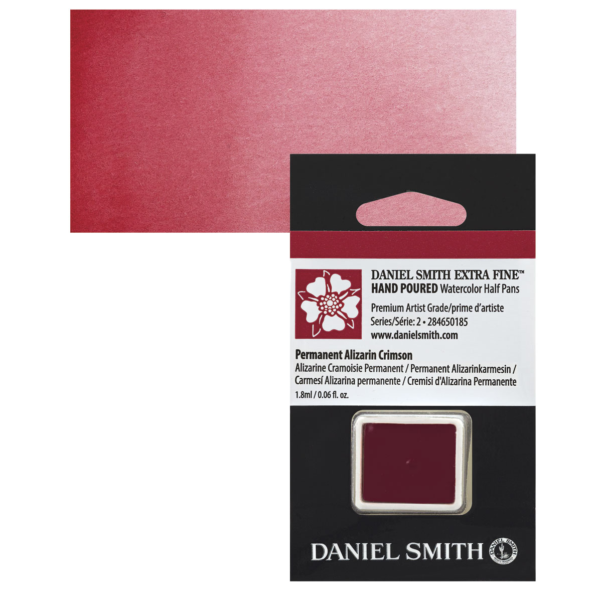 Daniel Smith Extra Fine Watercolor Half Pan - Permanent Alizarin
