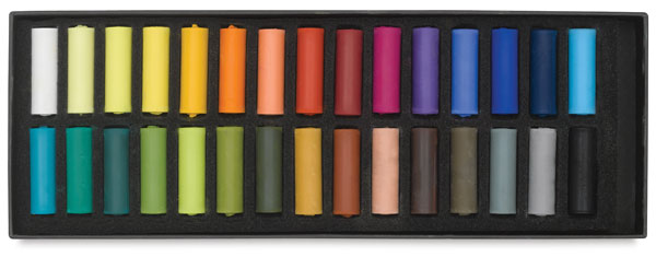 Rembrandt Soft Pastel Set - Set of 120, Assorted Colors, 60 Full Sticks and  60 Half Sticks