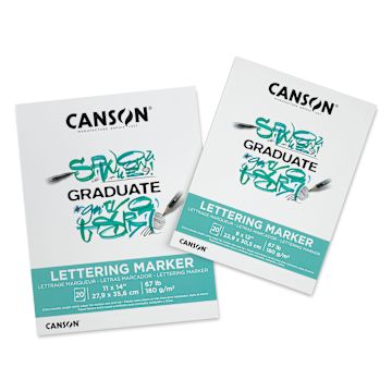 Open in modal - Canson Graduate Lettering Marker Pads, various sizes