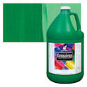 Chroma Chromatemp Artists' Tempera Paint - Green, 128 oz