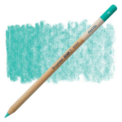 Bruynzeel Design Pastel Pencil - Emerald Green 76 (swatch and pencil)