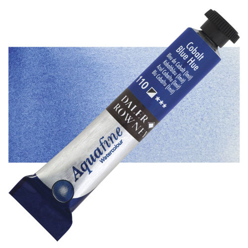 Daler-Rowney Aquafine Watercolors and Sets - Cobalt Blue Hue, 8 ml, Tube