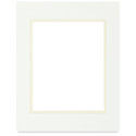 Blick Double Mat - Manor White/Ecru, (4-1/2