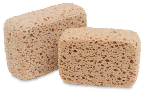 Oval Synthetic Sponge - Mid-South Ceramics