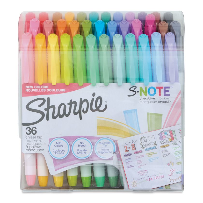 Sharpie S-Note Creative Markers - Set of 36 | BLICK Art Materials