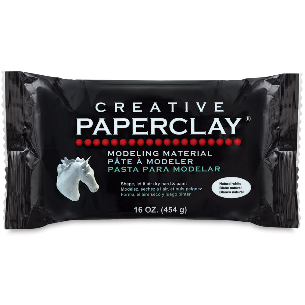 Creative Paperclay 4 Ounces-White