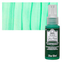 FolkArt Murano Glass Paint - Blue Green, 2 oz