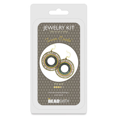 Beadsmith Jewelry Kit - Inner Circle style, shown packaged