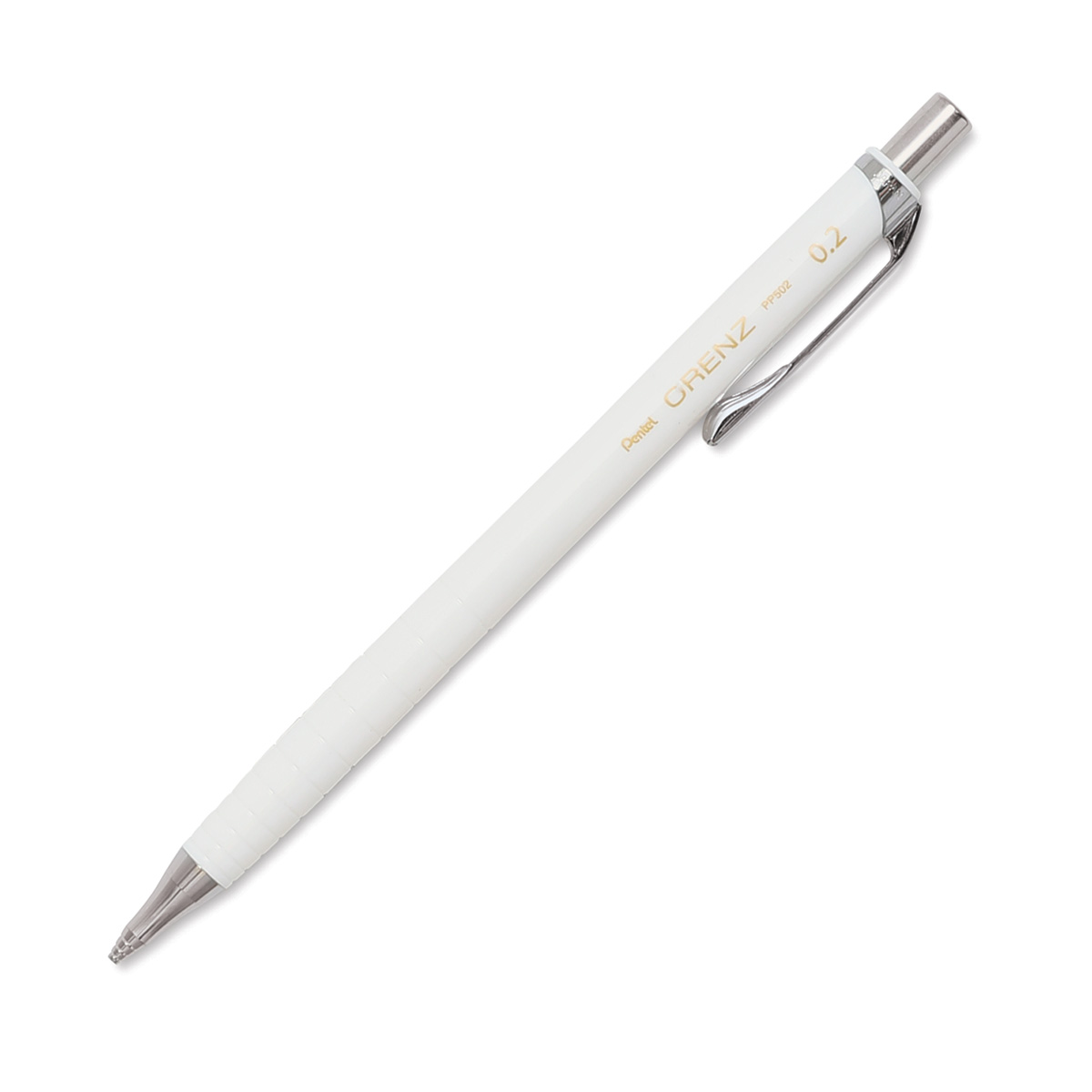 Pentel Orenz 1-Click Mechanical Pencil - .2mm, White