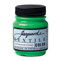 Jacquard Textile Color - Fluorescent Green, 2.25 oz ja