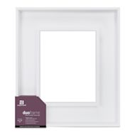 Ampersand DuoFrame - White, 9" x 12"