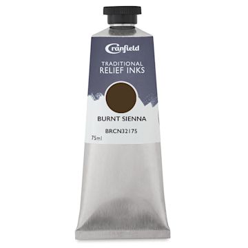 Open in modal - Cranfield Traditional Relief Ink - Burnt Sienna, 75 ml