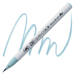Kuretake Zig Clean Color Real Brush Pen - Aquamarine Blue