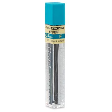 Open in modal - Pentel Hi-Polymer Lead Refills - 0.7 mm, Black, F