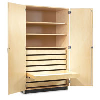 Poster Storage: Cubby Shelves, Flat File Cabinets & Hanging Folders