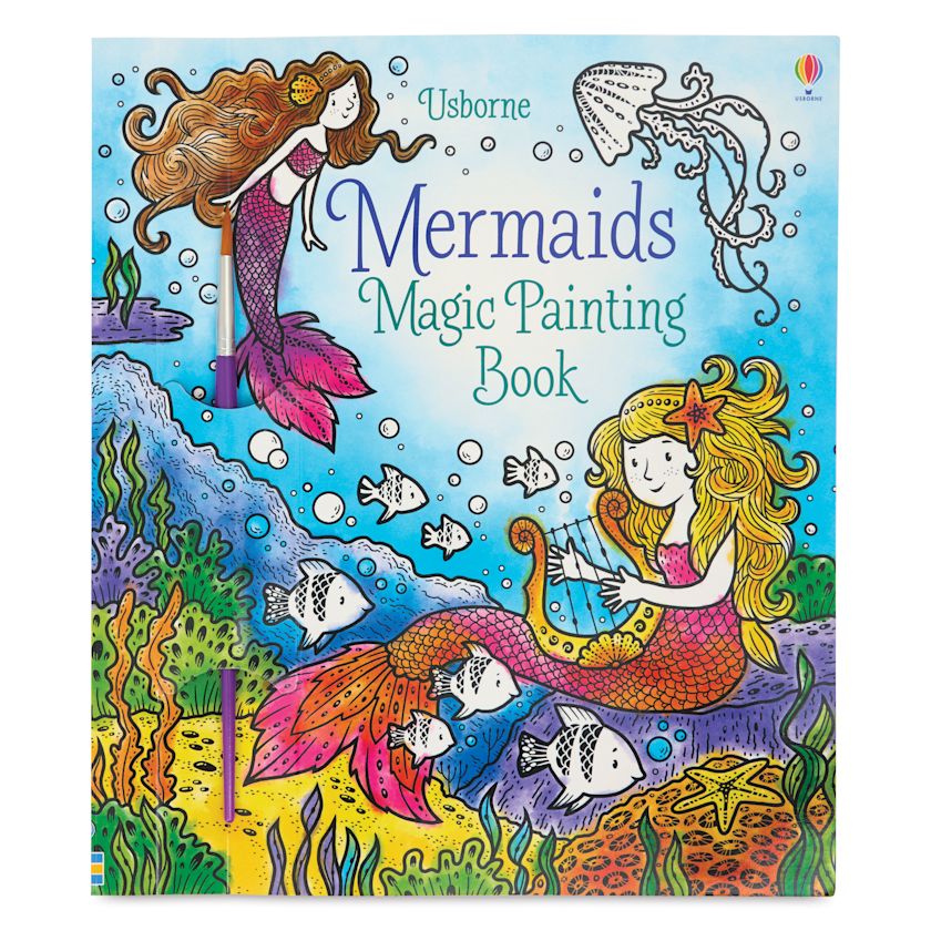 Usborne Magic Painting Book Mermaids BLICK Art Materials