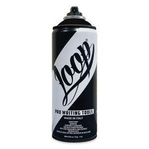 Loop Colors Spray Paint - Black Satin, LP104, 400 ml