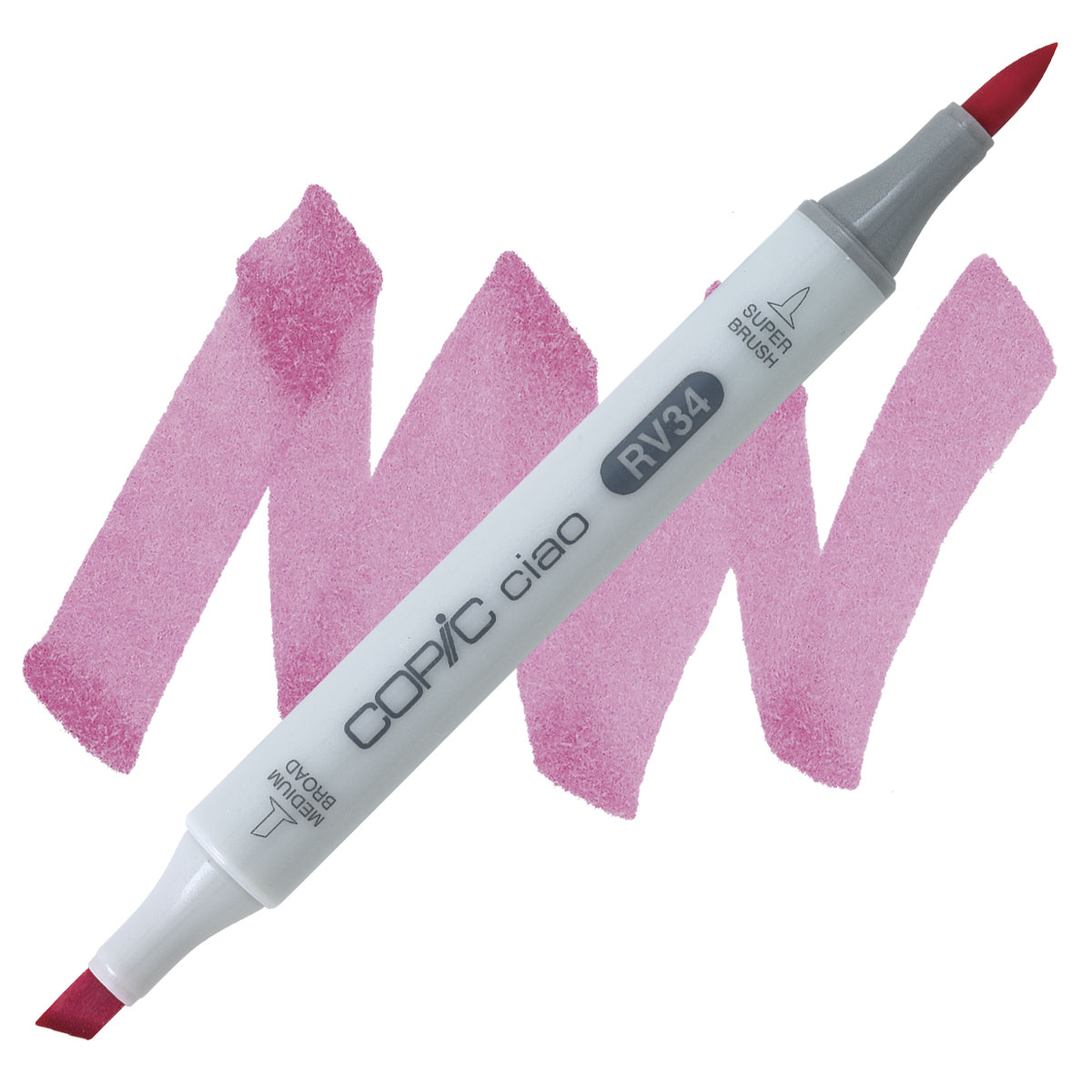 Copic Ciao Double Ended Marker - Dark Pink RV34 | BLICK Art Materials