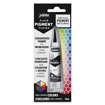 Open in modal - Pebeo Fluid Pigments - White, 20 ml, Tube