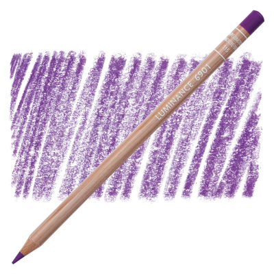 Caran d'Ache Luminance Colored Pencil - Quinacridone Purple