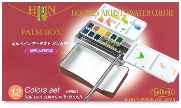 Holbein Artists' Watercolor Half Pans