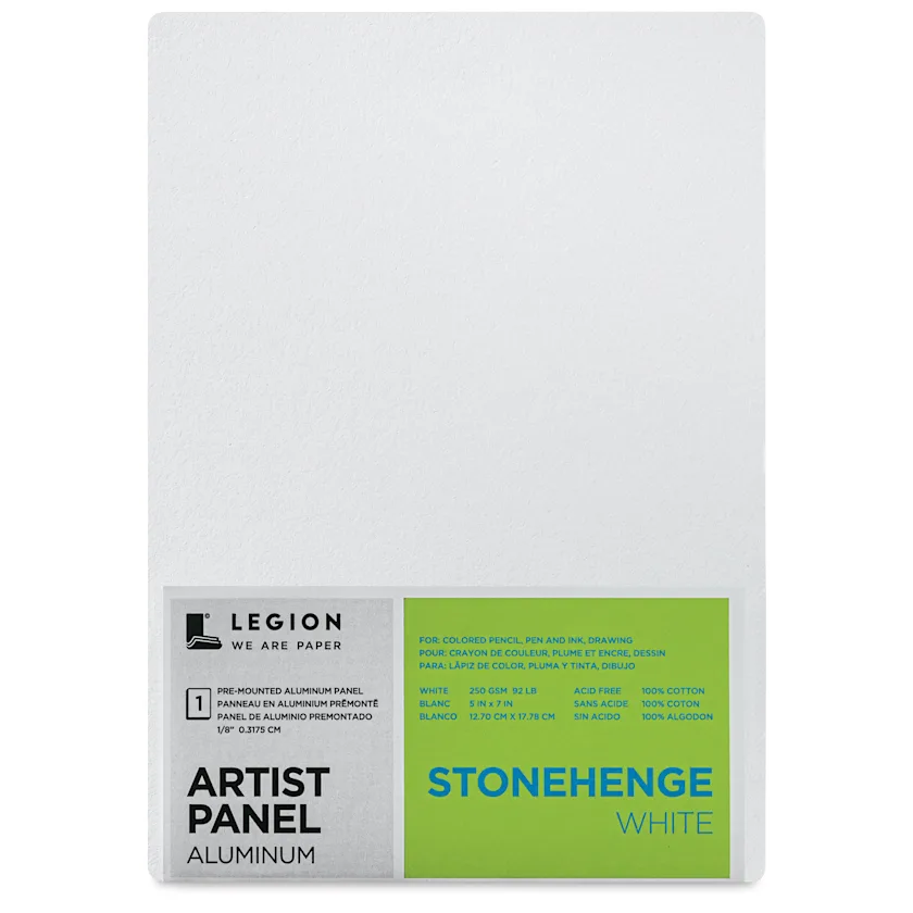 Legion Stonehenge White Drawing Aluminum Artist Panels | BLICK Art ...