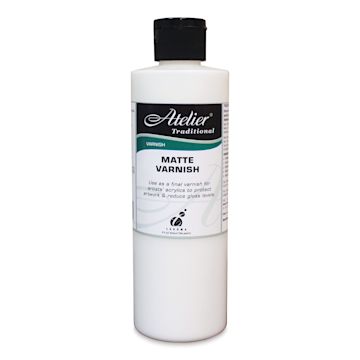 Open in modal - Chroma Atelier Medium & Varnish - Matte, 8 oz bottle